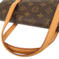 LOUIS VUITTON Handbag M51902 Monogram canvas Brown Monogram Sonatine Women Used Authentic