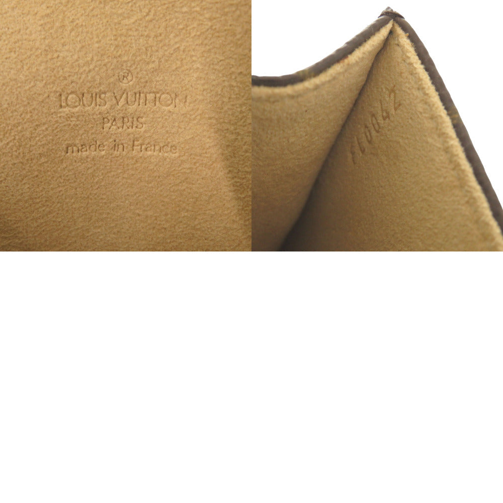 LOUIS VUITTON Waist bag M51855 Monogram canvas Brown Monogram Pochette Florentine Women Used Authentic