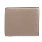 FENDI Bifold Wallet 8M0438 leather beige W Hook Wallet  Peekaboo Women Used Authentic