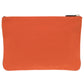 FENDI Clutch bag 7N0111 canvas Orange logo Women Used Authentic