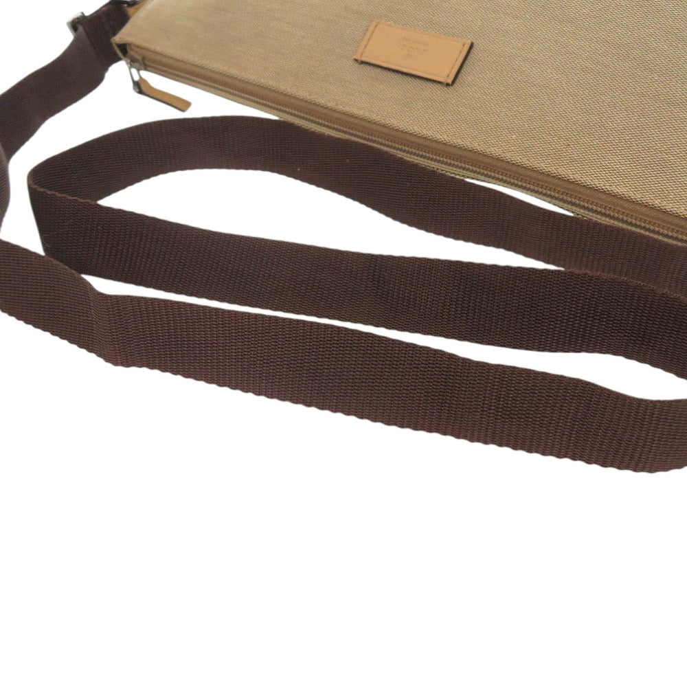 GUCCI Shoulder Bag 257301 canvas beige Women Used Authentic
