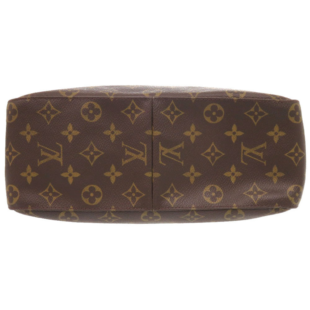 LOUIS VUITTON Shoulder Bag M51145 Monogram canvas Brown Monogram LoopingGM Women Used Authentic