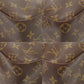 LOUIS VUITTON Shoulder Bag M51145 Monogram canvas Brown Monogram LoopingGM Women Used Authentic