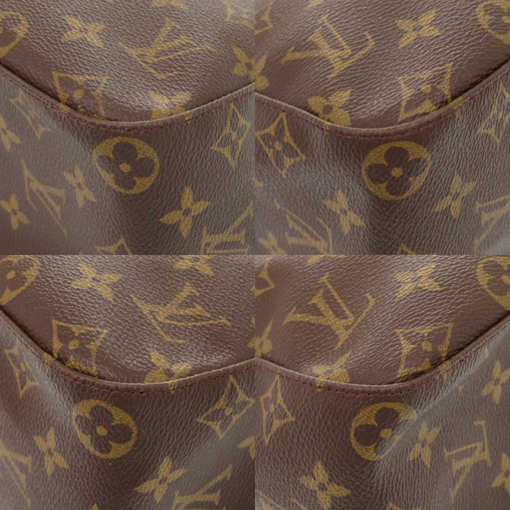 LOUIS VUITTON Shoulder Bag M51145 Monogram canvas Brown Monogram LoopingGM Women Used Authentic