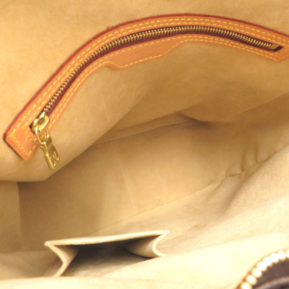 LOUIS VUITTON Shoulder Bag M51145 Monogram canvas Brown Monogram LoopingGM Women Used Authentic