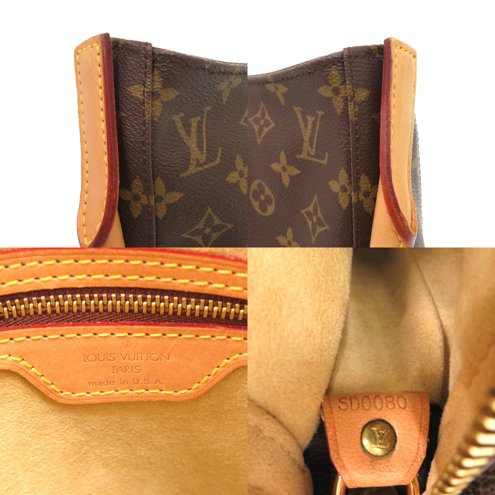 LOUIS VUITTON Shoulder Bag M51145 Monogram canvas Brown Monogram LoopingGM Women Used Authentic