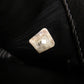 CHANEL Bifold Wallet lambskin black COCO Mark Women Used Authentic
