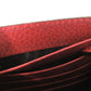 GUCCI Shoulder Bag 466506 leather Red Chain wallet Interlocking G Women Used Authentic