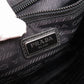 PRADA Clutch bag 2NE789 Nylon, Leather black Triangle logo unisex(Unisex) Used Authentic