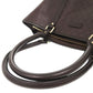 GUCCI Tote Bag 223668 leather Dark brown Diamante mens Used Authentic