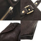 GUCCI Tote Bag 223668 leather Dark brown Diamante mens Used Authentic