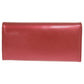 GUCCI Long Wallet Purse 245728 Patent leather Red Lovely heart Women Used Authentic