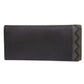 PRADA Long Wallet Purse 2MV836 leather black Bifold Walletlong wallet Safiano mens Used Authentic