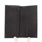 PRADA Long Wallet Purse 2MV836 leather black Bifold Walletlong wallet Safiano mens Used Authentic