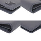 LOUIS VUITTON Long Wallet Purse M81810 Taurillon Clemence Leather Navy Portefeuille Plaza mens Used Authentic