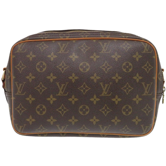 LOUIS VUITTON Shoulder Bag M45254 Monogram canvas Brown Monogram Reporter PM unisex(Unisex) Used Authentic