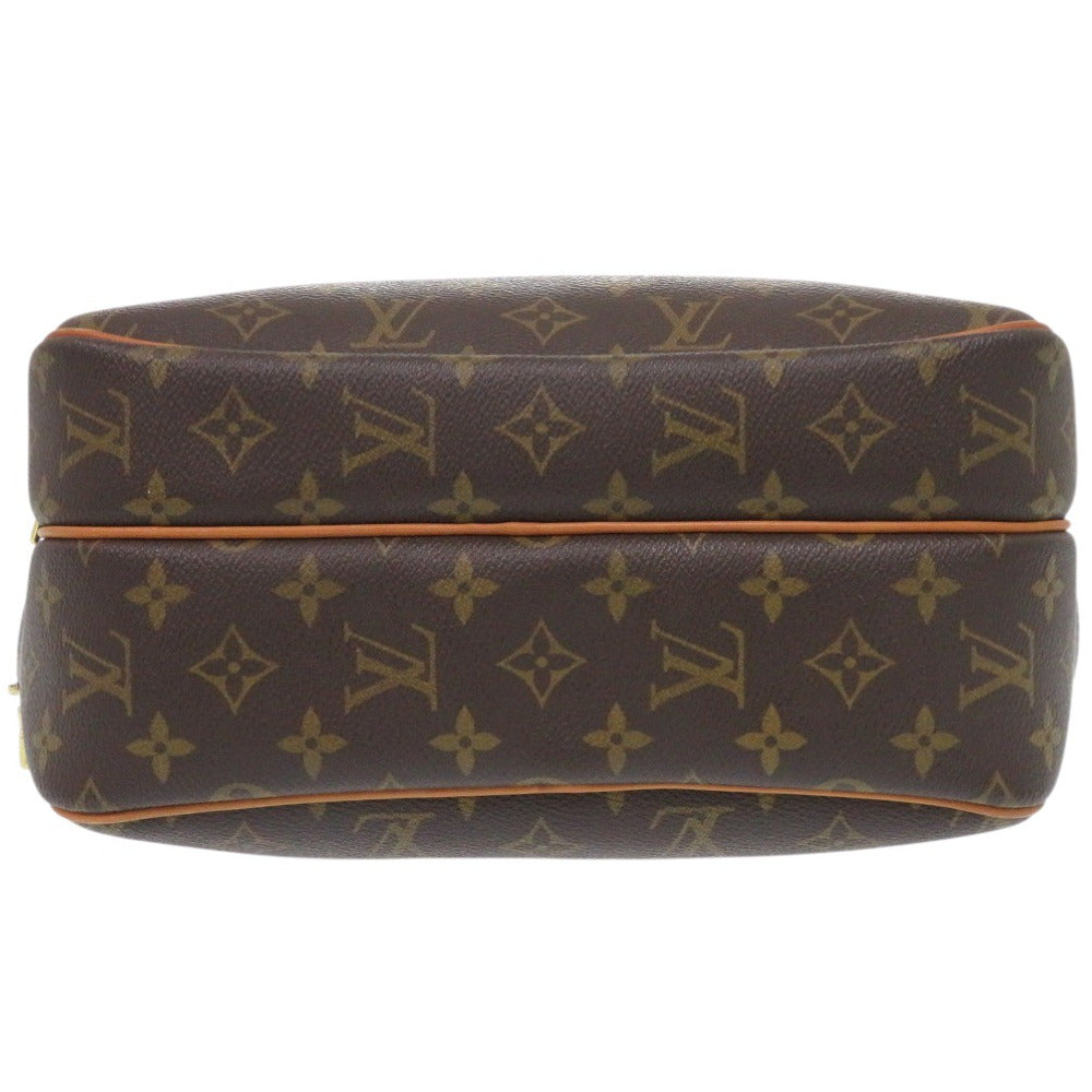 LOUIS VUITTON Shoulder Bag M45254 Monogram canvas Brown Monogram Reporter PM unisex(Unisex) Used Authentic