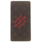 LOUIS VUITTON Long Wallet Purse M11706 Coated canvas Brown Long Wallet Bi-fold Wallet Monogram Dust Portefeuille Brother mens Used Authentic