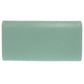 CHANEL Long Wallet Purse Caviar skin Mint green COCO Mark Women Used Authentic