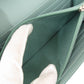CHANEL Long Wallet Purse Caviar skin Mint green COCO Mark Women Used Authentic