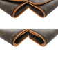LOUIS VUITTON Shoulder Bag M51852 Monogram canvas Brown Monogram Pochette Twin GM Women Used Authentic