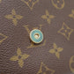 LOUIS VUITTON Shoulder Bag M51852 Monogram canvas Brown Monogram Pochette Twin GM Women Used Authentic