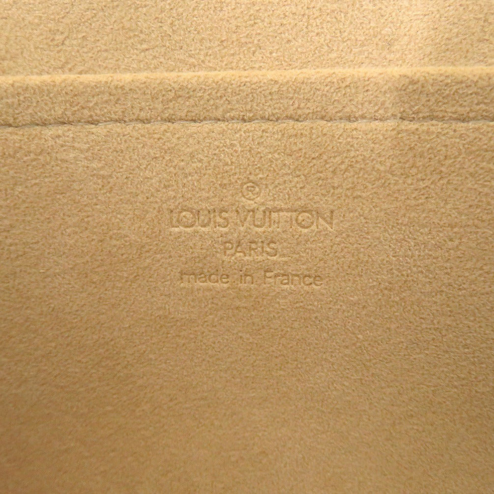 LOUIS VUITTON Shoulder Bag M51852 Monogram canvas Brown Monogram Pochette Twin GM Women Used Authentic