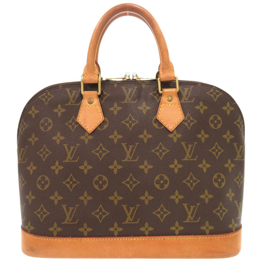LOUIS VUITTON Handbag M51130 Monogram canvas Brown Monogram Alma Women Used Authentic