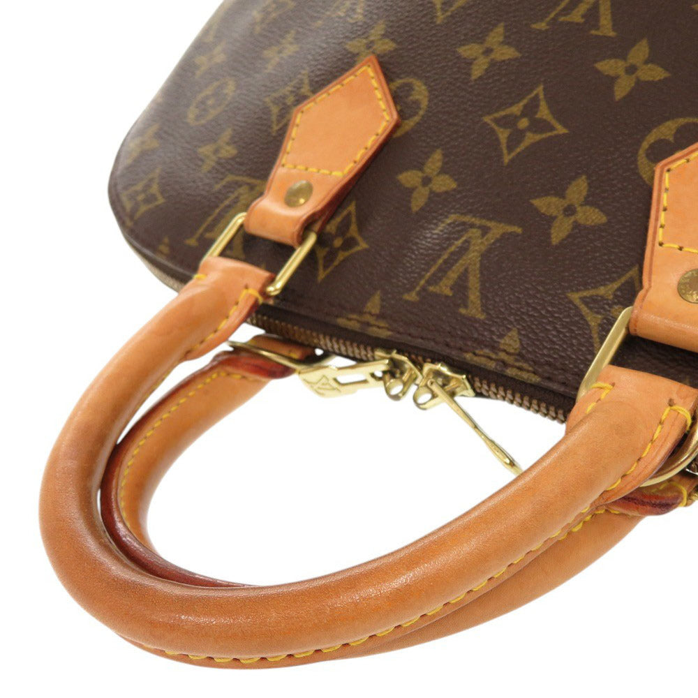 LOUIS VUITTON Handbag M51130 Monogram canvas Brown Monogram Alma Women Used Authentic