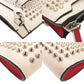 Christian Louboutin Shoulder Bag leather white 2WAY clutch bag Sky Pouch Spike Studs Women Used Authentic