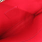 Christian Louboutin Shoulder Bag leather white 2WAY clutch bag Sky Pouch Spike Studs Women Used Authentic