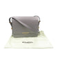 BURBERRY Shoulder Bag leather gray Women Used Authentic