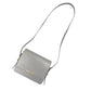 BURBERRY Shoulder Bag leather gray Women Used Authentic