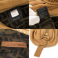 FENDI Handbag leather beige Spy Bag Zucca Pattern