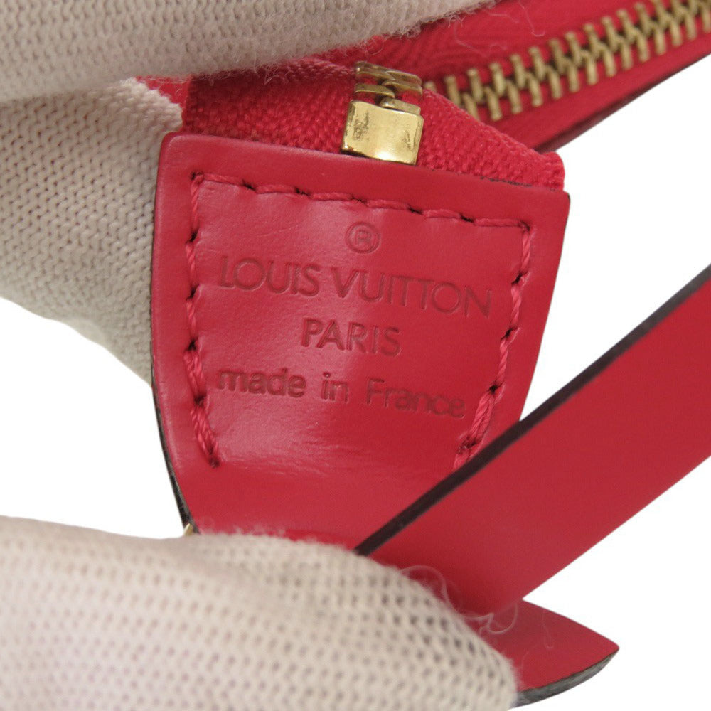 LOUIS VUITTON Pouch M52947 Epi Leather Castilian red Epi Pochette Accessory Pouch Women Used Authentic