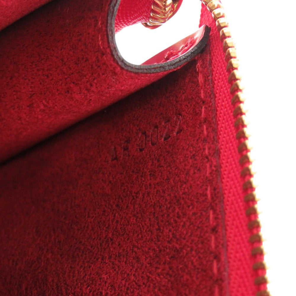 LOUIS VUITTON Pouch M52947 Epi Leather Castilian red Epi Pochette Accessory Pouch Women Used Authentic