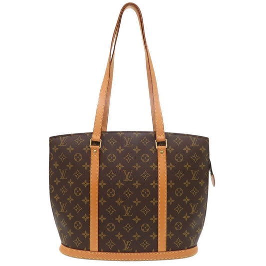 LOUIS VUITTON Tote Bag M51102 Monogram canvas Brown Monogram Babylone Women Used Authentic