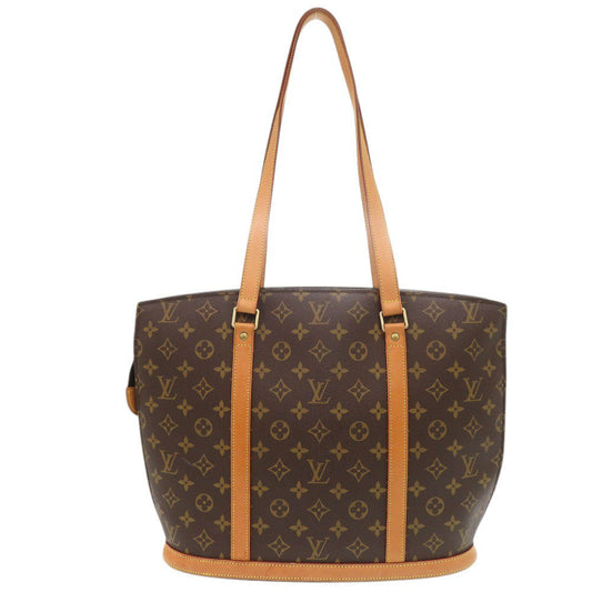 LOUIS VUITTON Tote Bag M51102 Monogram canvas Brown Monogram Babylone Women Used Authentic