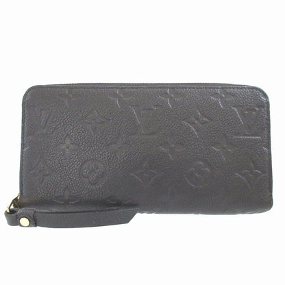 LOUIS VUITTON Long Wallet Purse M61864 Monogram Ann Platt black Monogram Ann Platt Zippy wallet