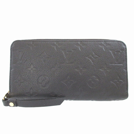 LOUIS VUITTON Long Wallet Purse M61864 Monogram Ann Platt black Monogram Ann Platt Zippy wallet