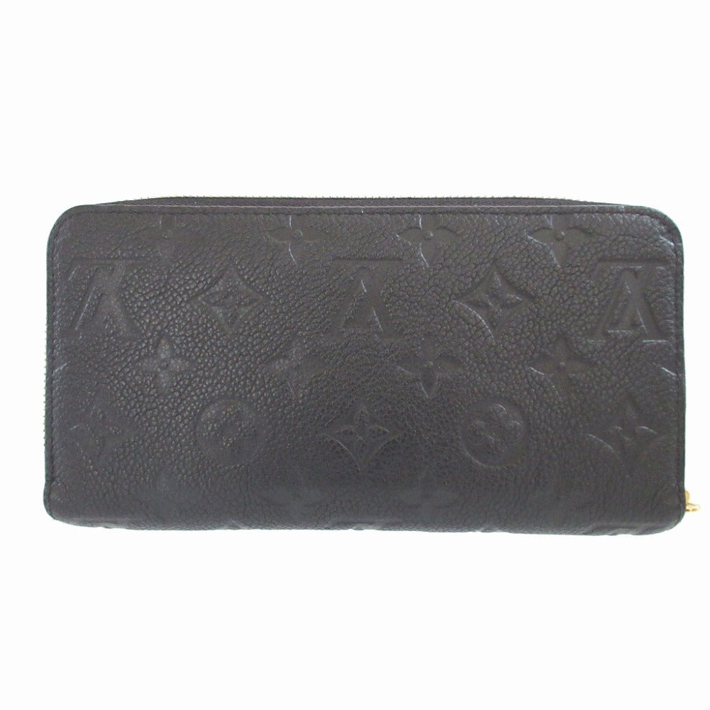 LOUIS VUITTON Long Wallet Purse M61864 Monogram Ann Platt black Monogram Ann Platt Zippy wallet