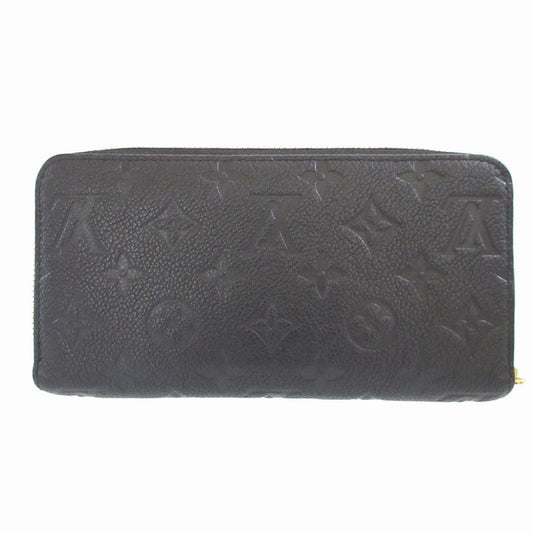 LOUIS VUITTON Long Wallet Purse M61864 Monogram Ann Platt black Monogram Ann Platt Zippy wallet