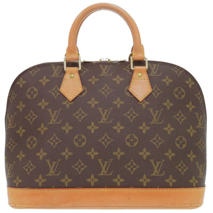 LOUIS VUITTON Handbag M51130 Monogram canvas Brown Monogram Alma