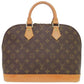 LOUIS VUITTON Handbag M51130 Monogram canvas Brown Monogram Alma