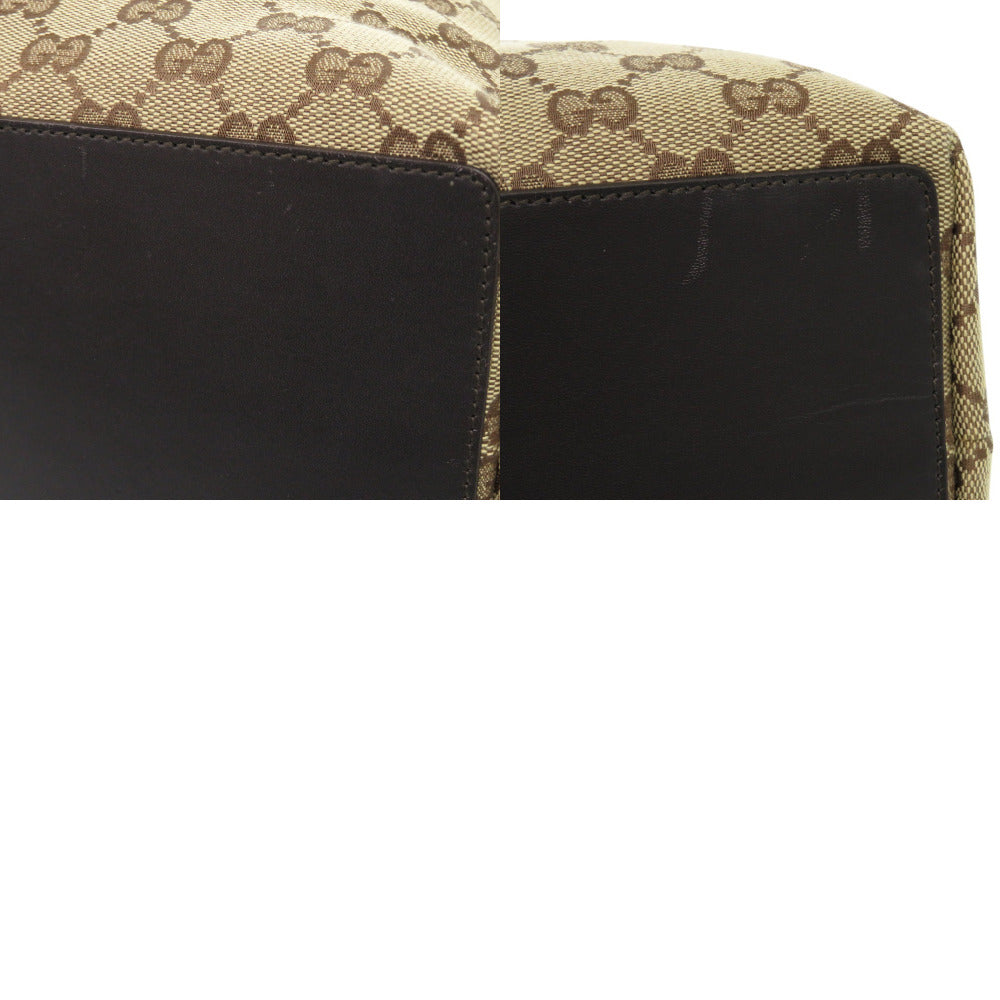 GUCCI Tote Bag 002 1098 001998 GG canvas beige Women Used Authentic