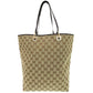 GUCCI Tote Bag 002 1098 001998 GG canvas beige Women Used Authentic