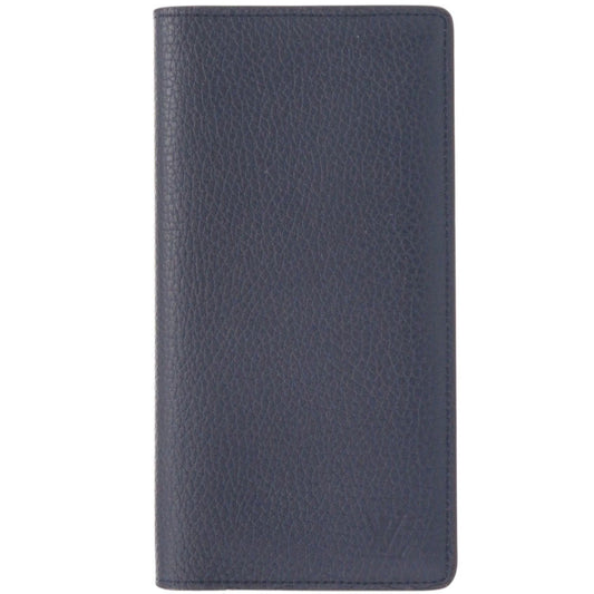 LOUIS VUITTON Long Wallet Purse M58818 leather Ocan Portefeuille Braza mens Used Authentic