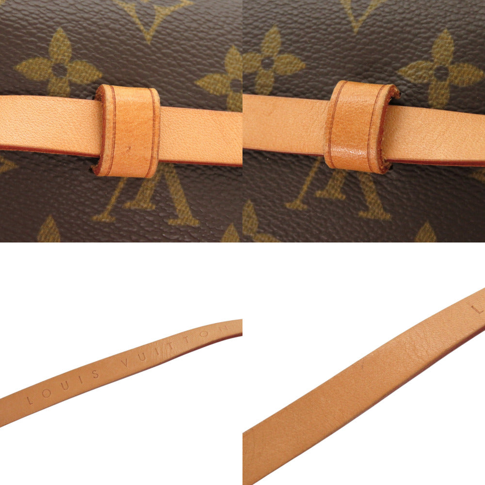 LOUIS VUITTON Waist bag M51855 Monogram canvas Brown Monogram Pochette Florentine Women Used Authentic