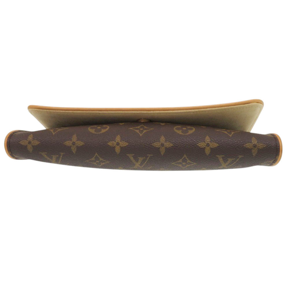 LOUIS VUITTON Shoulder Bag M51852 Monogram canvas Brown Monogram Pochette Twin GM Women Used Authentic