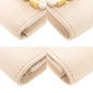 LOUIS VUITTON Tri-fold wallet M11363 Taurillon Clemence Leather Beige pink Portefeuille Capcine Compact Women Used Authentic